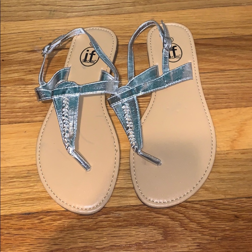 Sliver sandals